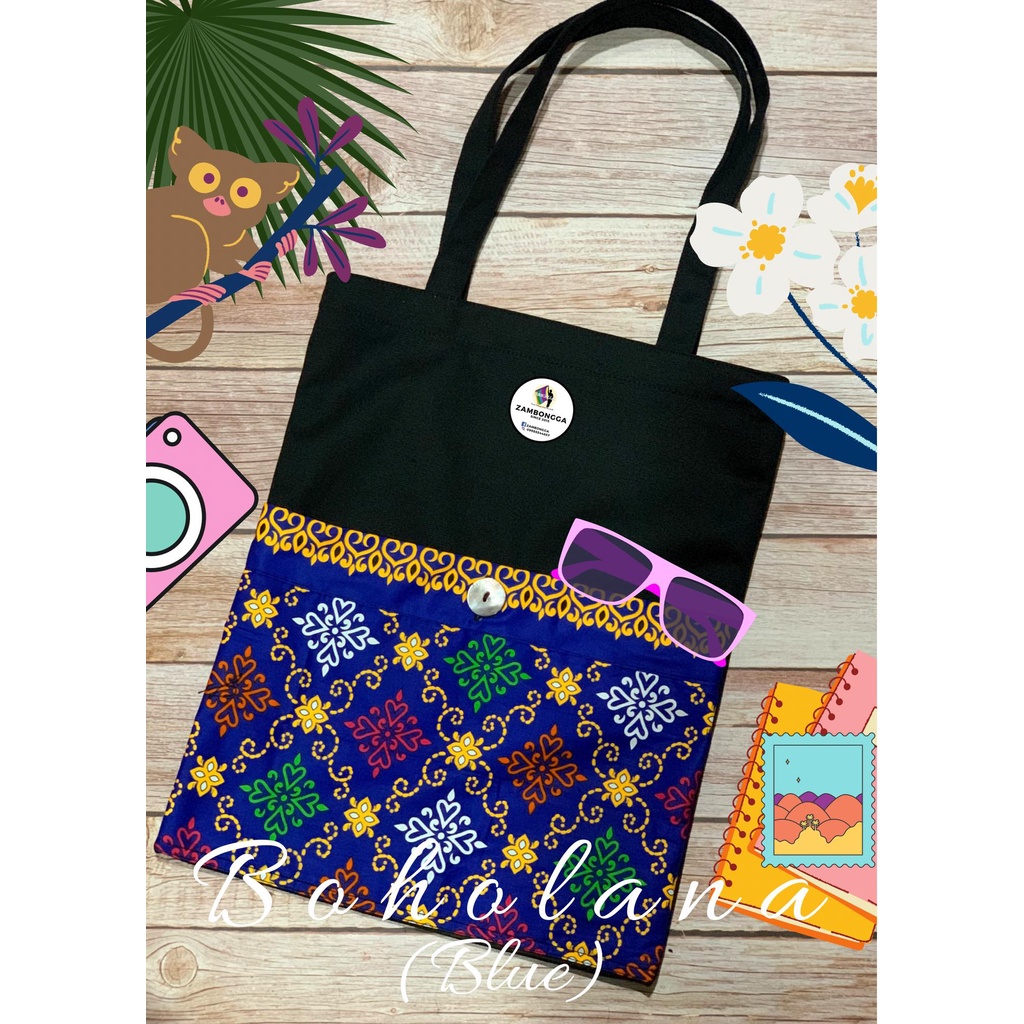 canvas-tote-bag-w-zipper-katsa-tote-bag-with-malong-fabric-on-the