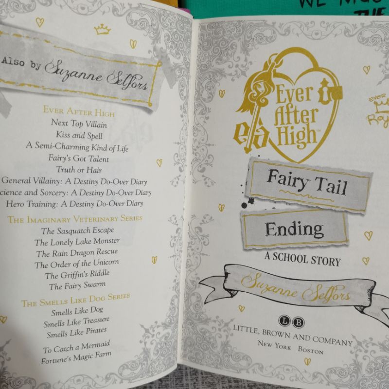 Ever After High Fairy Tail Ending Suzanne Selfors Shopee Philippines