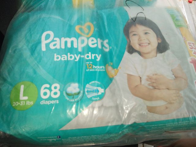 pampers large price 30 pcs
