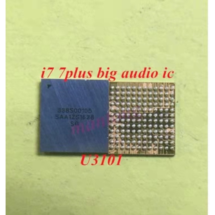 338S00105 Big ring Audio IC chip for iPhone 6s/6s plus U3500 7/7plus ...