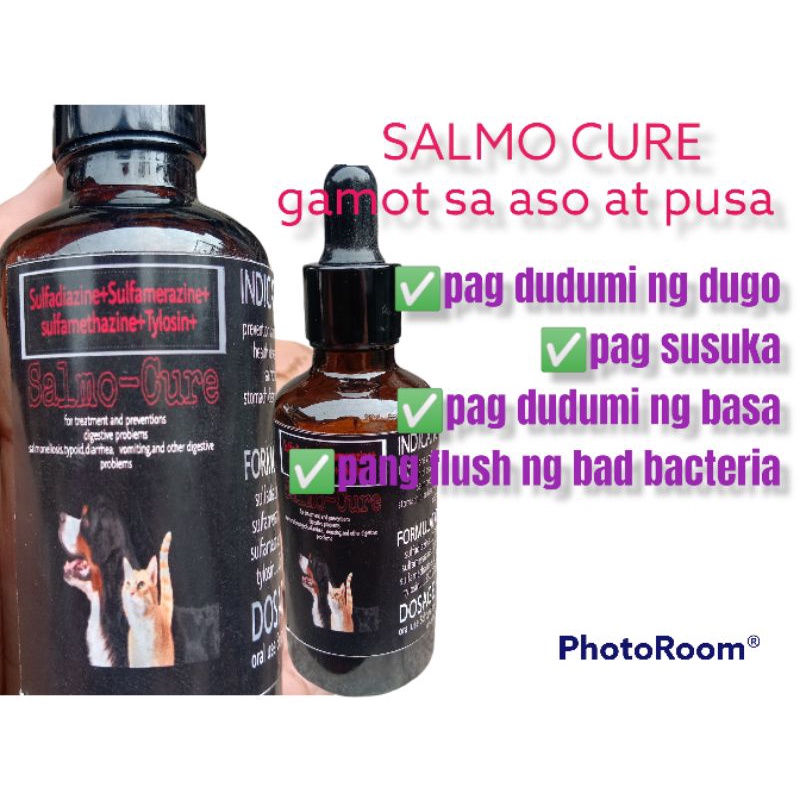 SALMO CURE/GAMOT SA ASO AT PUSA/PAG DUDUMI NG DUGO/PAGSUSUKA Shopee Philippines