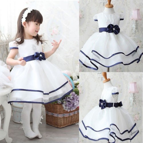 kids white tutu dress