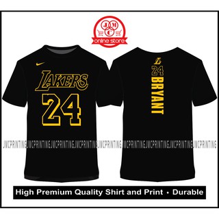 Kobe Bryant #24 Lakers Premium Quality T-Shirt
