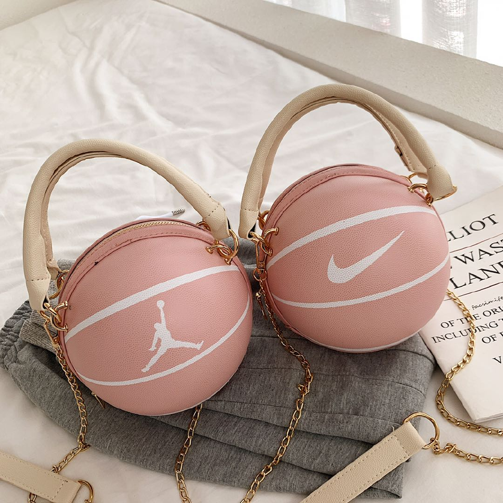 nike pink basketball purse