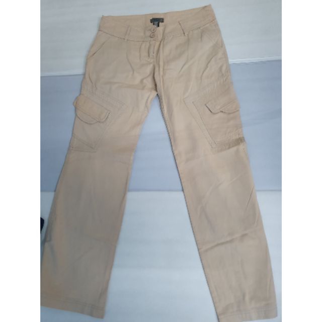 beige cargo jeans