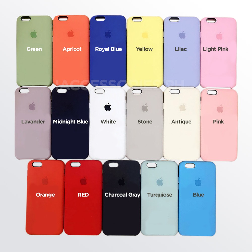 Iphone 6 6s 6 Plus 6s Plus Silicone Case Shopee Philippines