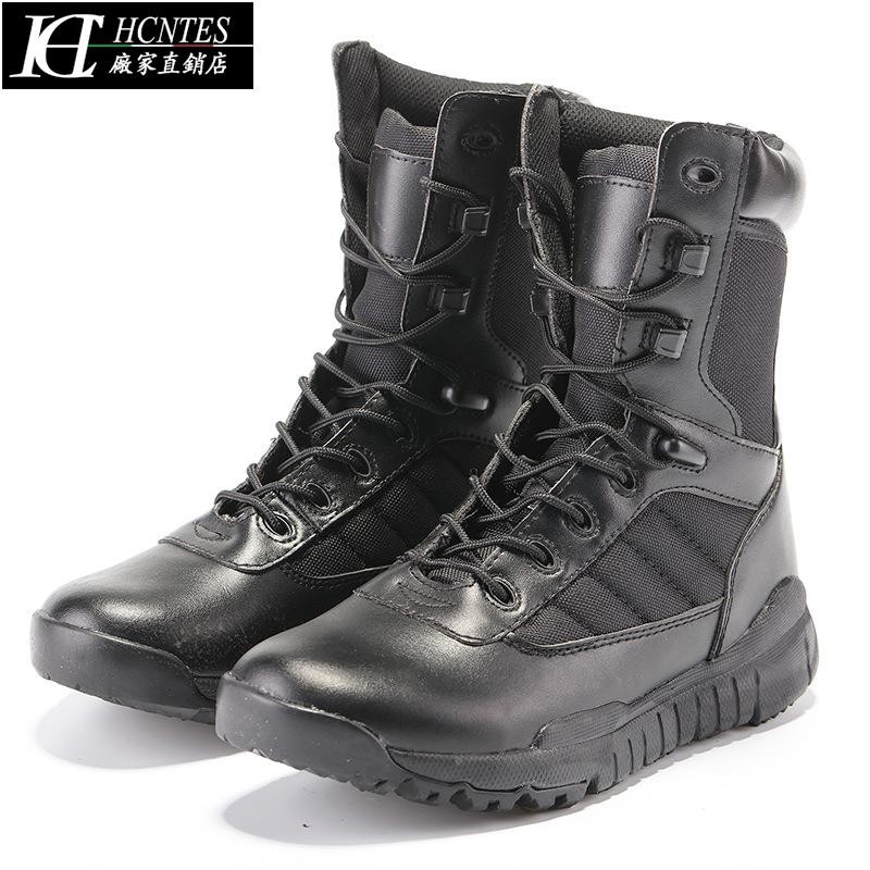 black combat boots mens