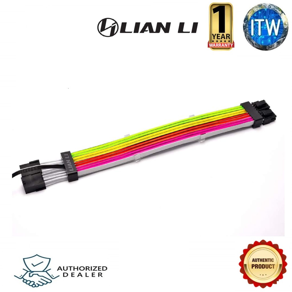 LIAN LI Strimer Plus 8-Pin Addressable RGB LED Extension Cable | Shopee ...