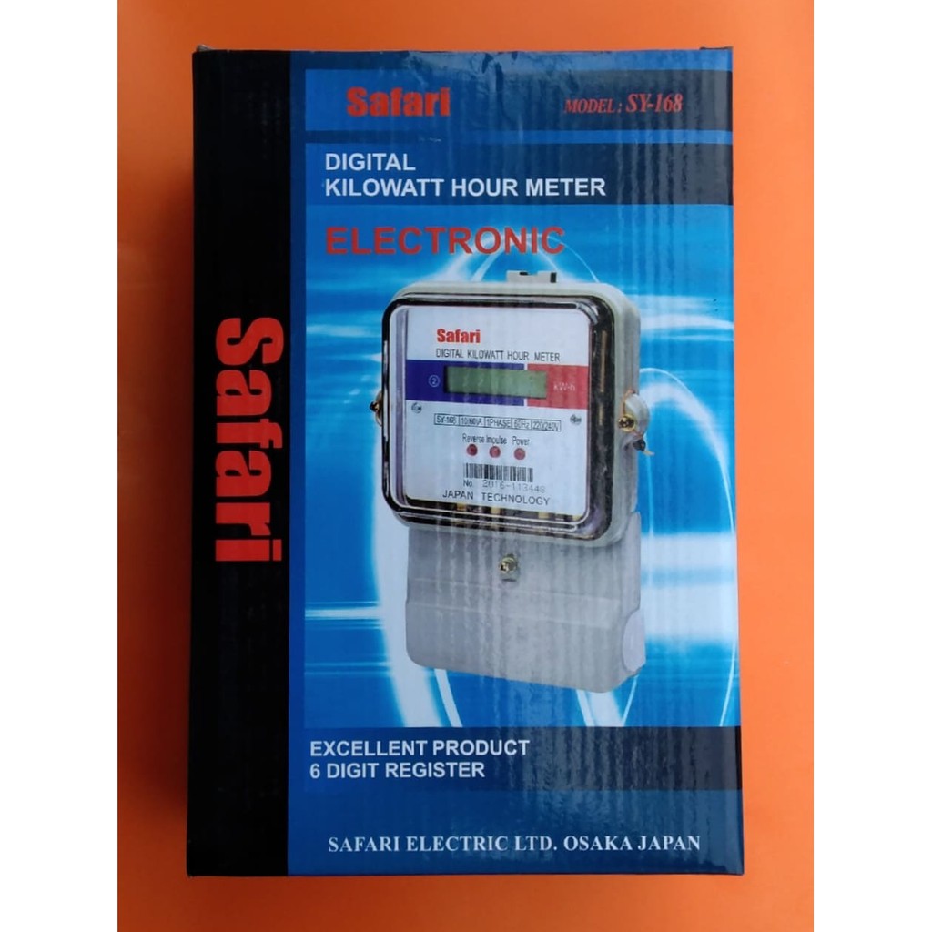 Safari KiloWatt Hour Meter Digital & Electronic Shopee Philippines