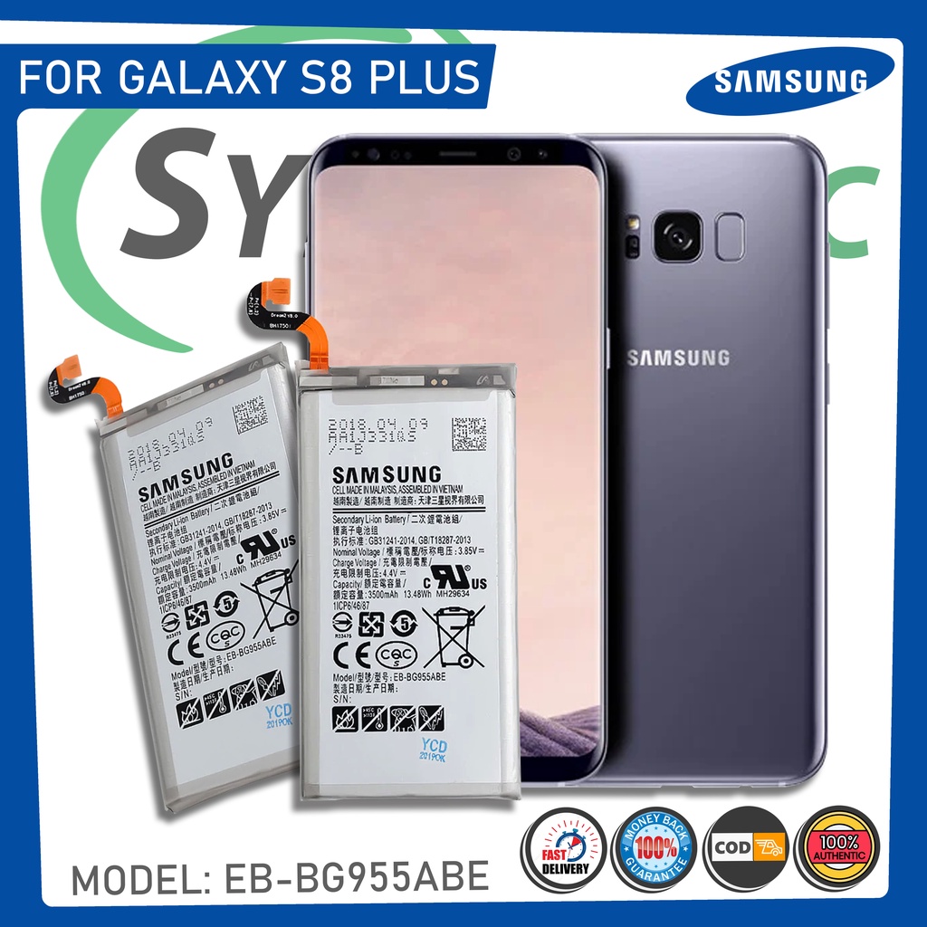 Original Samsung Galaxy S8 Plus Battery G9550 G955 G955F G955A Model