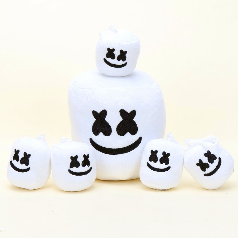 Dj Marshmello Plush Doll Pillow Soft Stuffed Toys Dolls Shopee Philippines