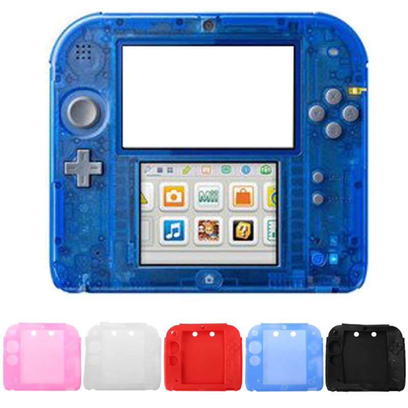 nintendo 2ds clear shell