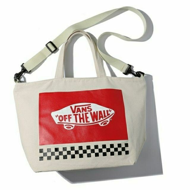 vans canvas tote bag