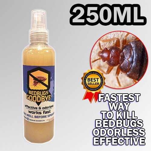 Bedbugs Goodbye Spray Natural Bed Bugs Killer Odorless Shopee Philippines