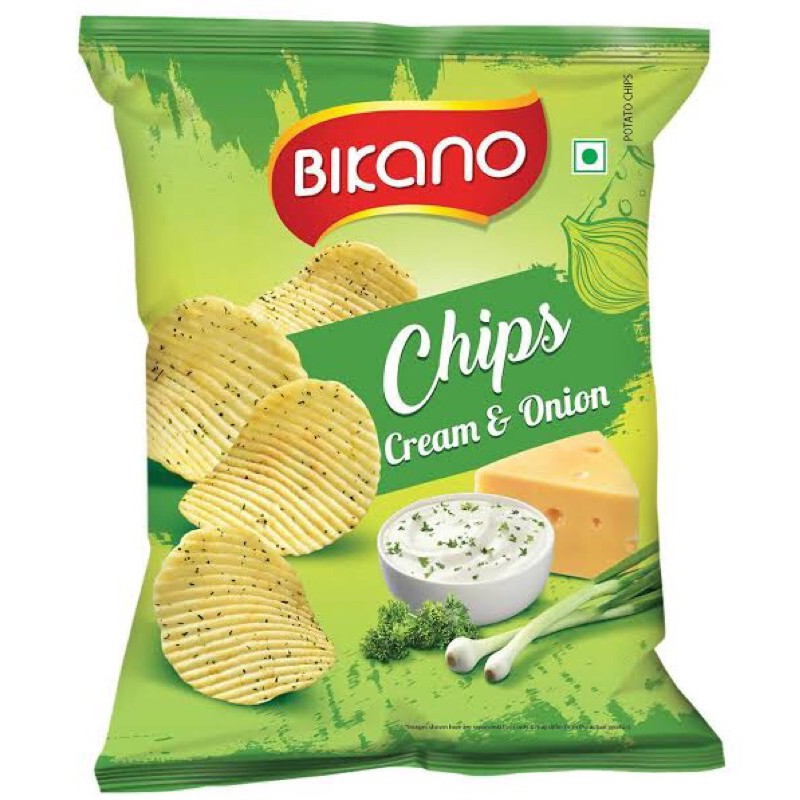 Bikano potato chips sour cream & onion 60 grams | Shopee Philippines