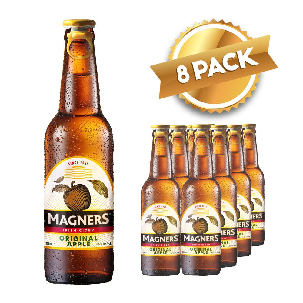 Magners Original Irish Cider Beer Apple 330ml (8 bottles ) Shopee