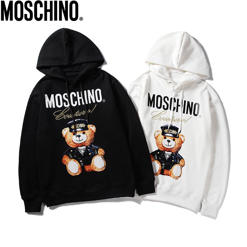 moschino couture hoodie