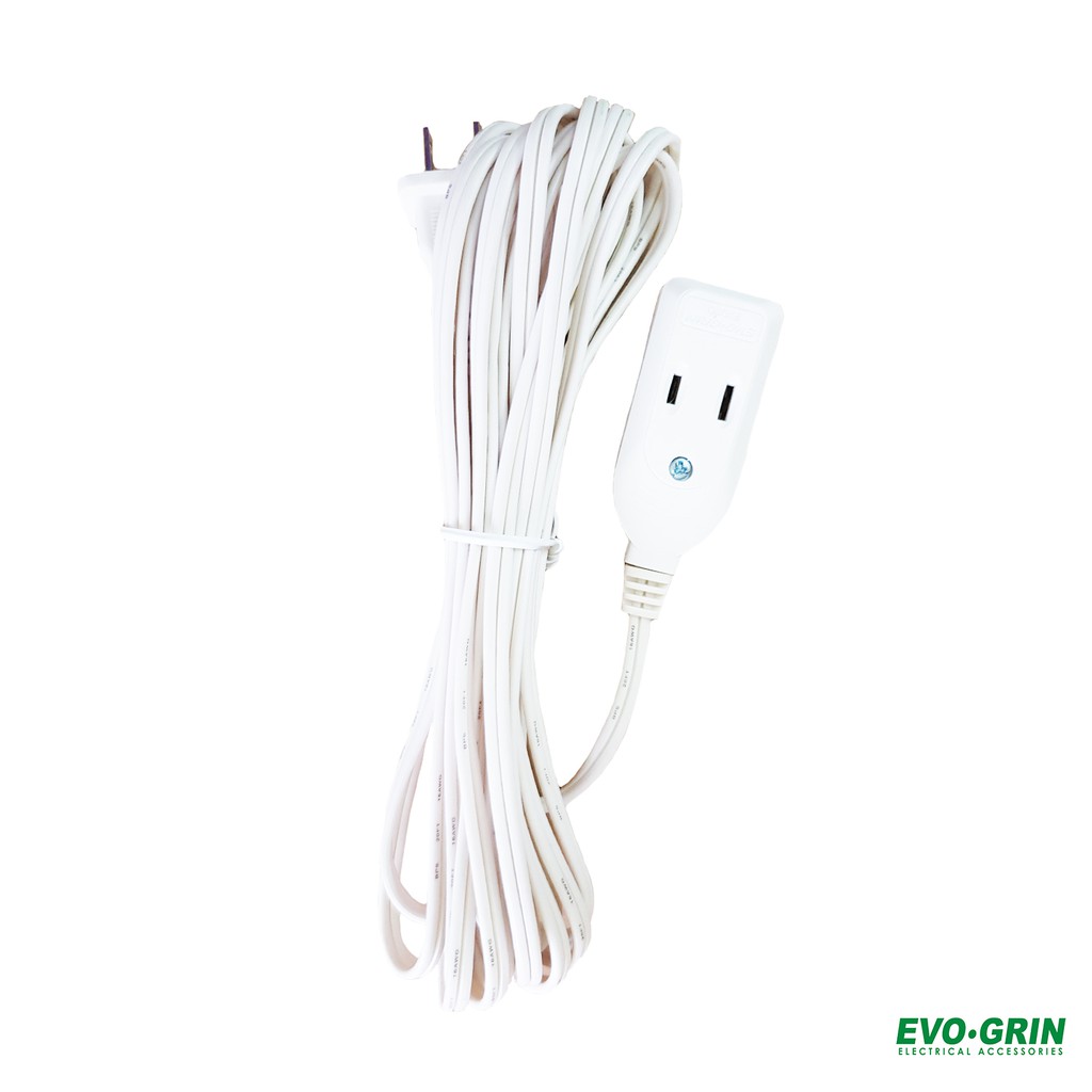 Double Sided Outlet Extension Cord 10ft and 20ft Evo Grin Shopee