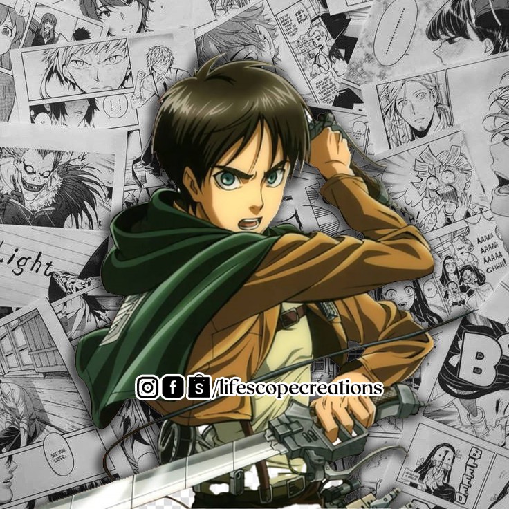 50pcs attack on titan stickers wall panels anime manga quality print 4 x6 shopee philippines