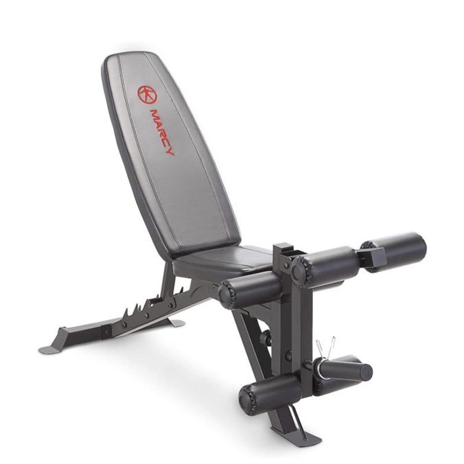 Marcy Adjustable 6 Position Utility Bench with Leg Developer and High