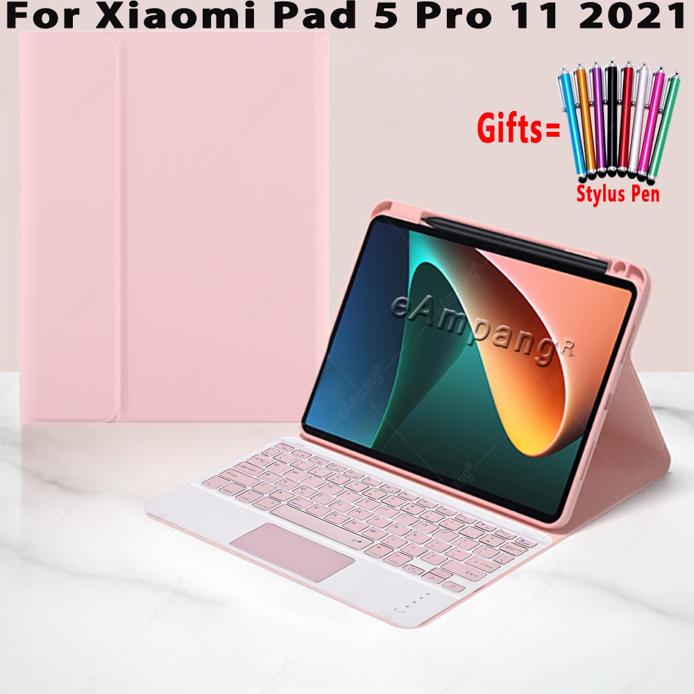 Touchpad Keyboard for Xiaomi Pad 5 Pro 2021 Case Keyboard for Mipad Mi