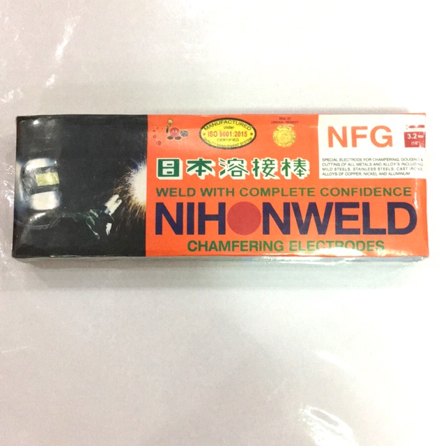 Chamfering Rod Nihonweld 1/8” 3.2 mm 4 kilos per Box Shopee Philippines
