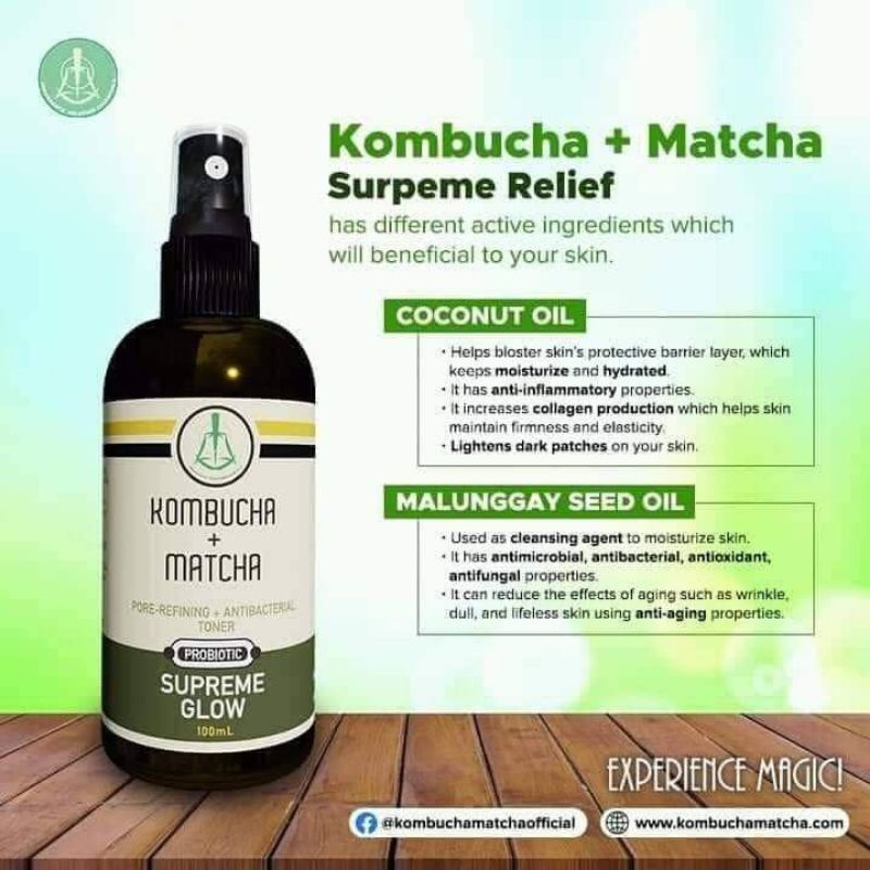 Kombucha Matcha 10ML Shopee Philippines