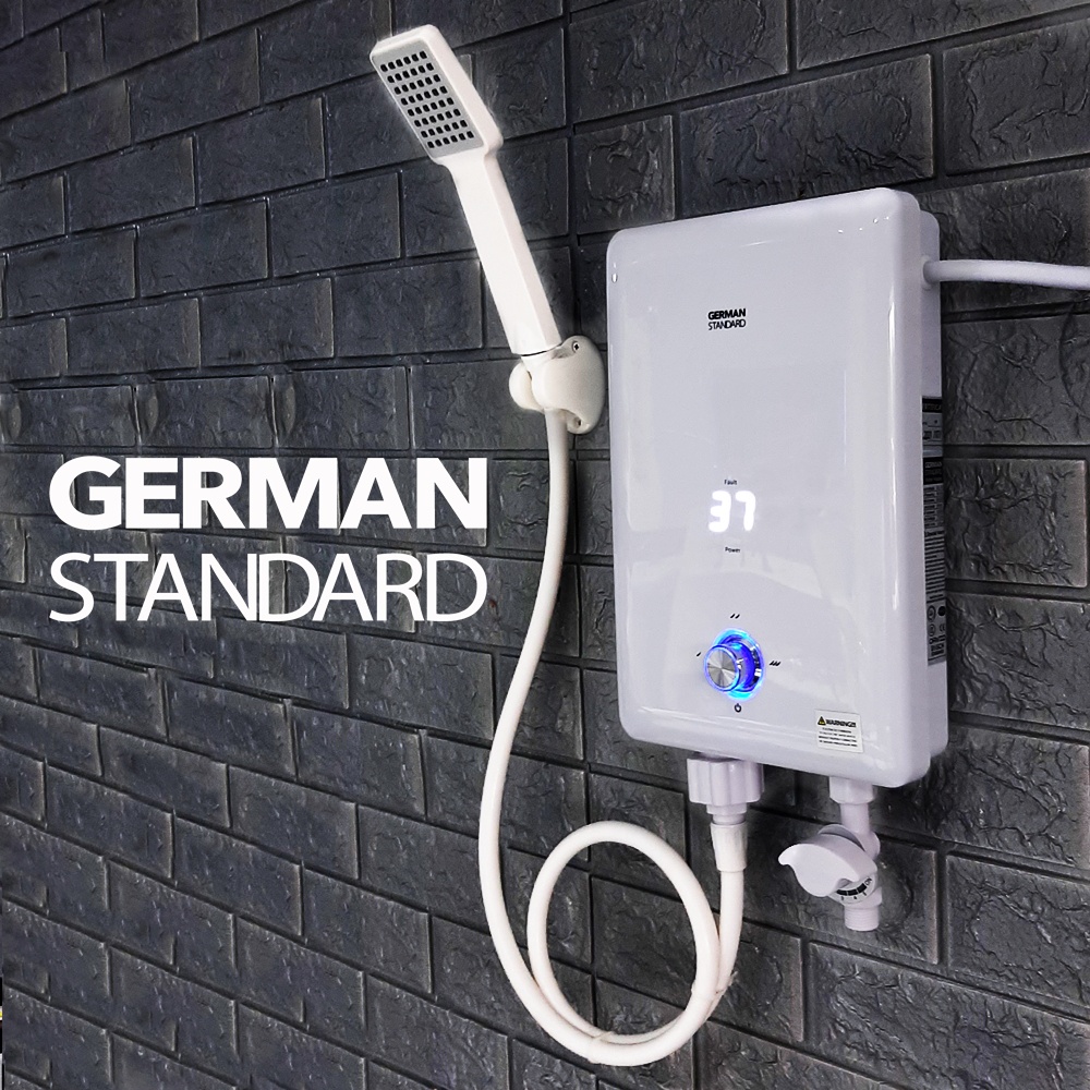 Instant wall mounted tankless electric hot shower water heater