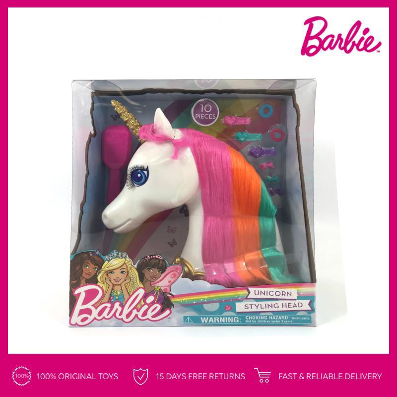 barbie unicorn styling head