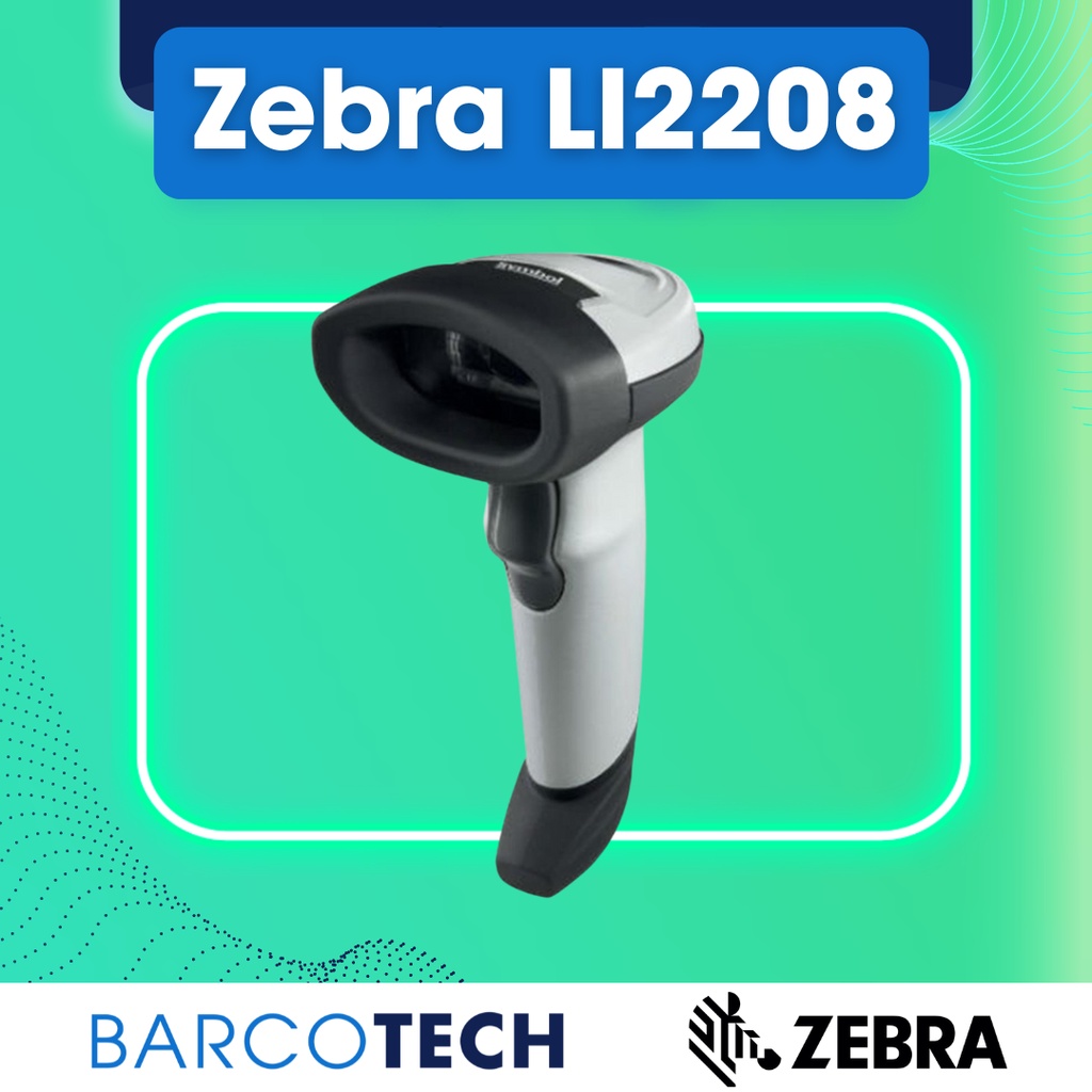 Zebra / Motorola Symbol LI2208 Barcode Handheld Scanner 1D Cordless