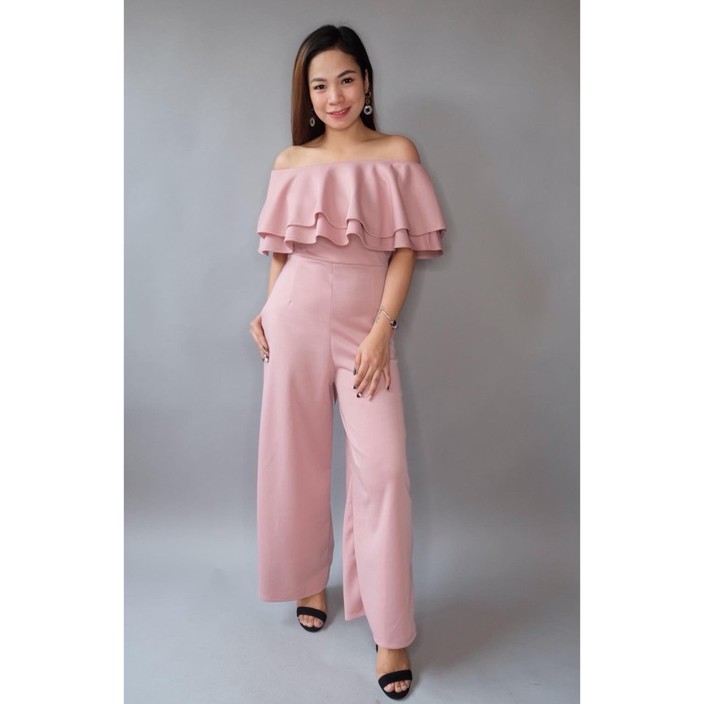 Formal Jumpsuit LR neoprene | Shopee 