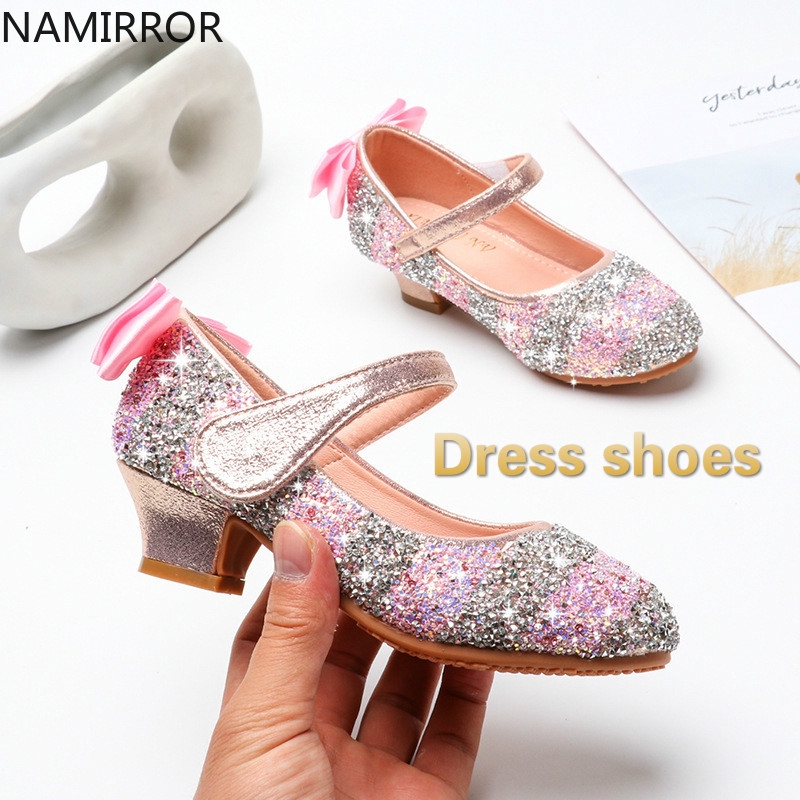 girls pink dress shoes