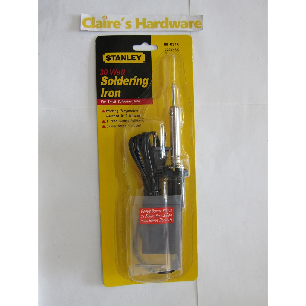 STANLEY SOLDERING IRON 30 WATT Shopee Philippines