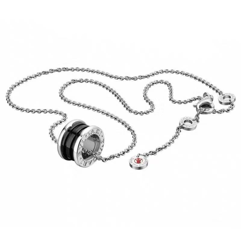 bvlgari silver necklaces