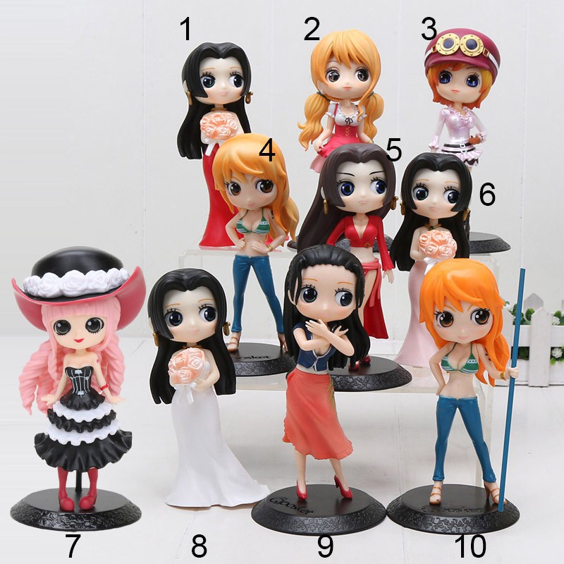 14cm One Piece Qposket Nami Boa Robin Action Figures Toys Shopee Philippines