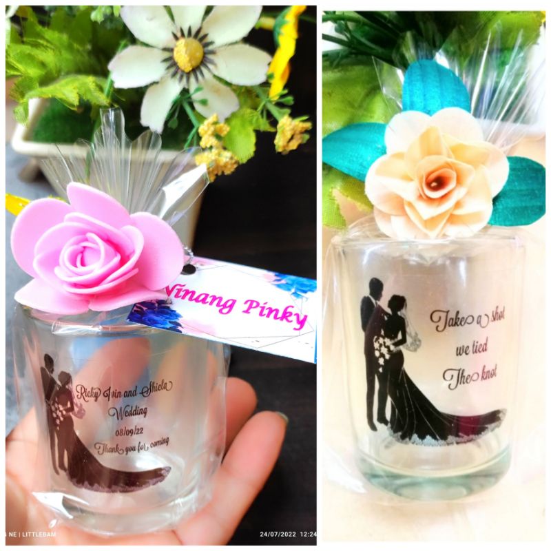 shot glass souvenir christening souvenir debut souvenirs wedding