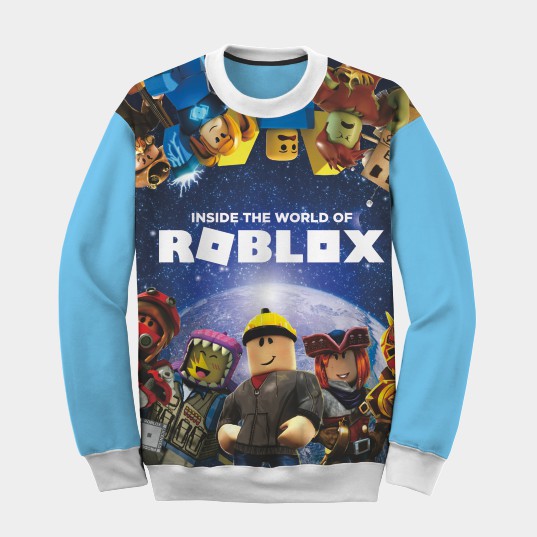 Roblox World Children S Sweater Soft Smooth Material Thick Full Print Can Be Custom Shopee Philippines - roblox customize sweater for boys