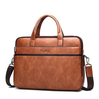 leather laptop shoulder bag