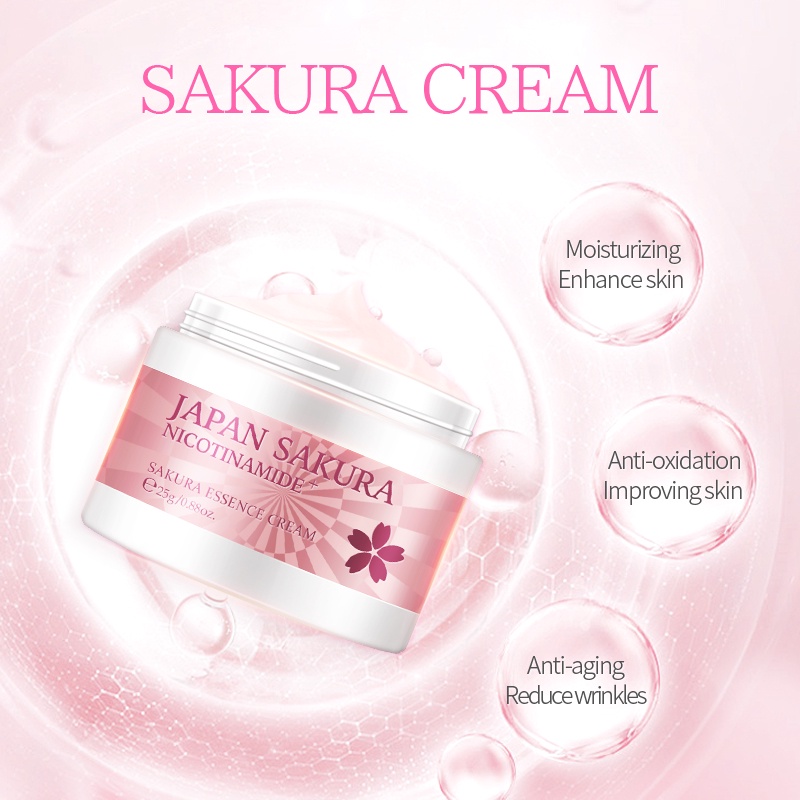 Laikou Sakura Skin Care Combo - 7PCS Set f56e7a4fa9d95624724b0909af294e46
