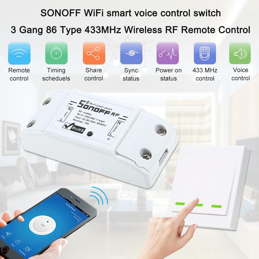 sonoff compatible google home