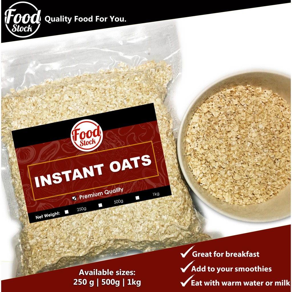 Instant Oats (250g, 500g, 1kg) Shopee Philippines