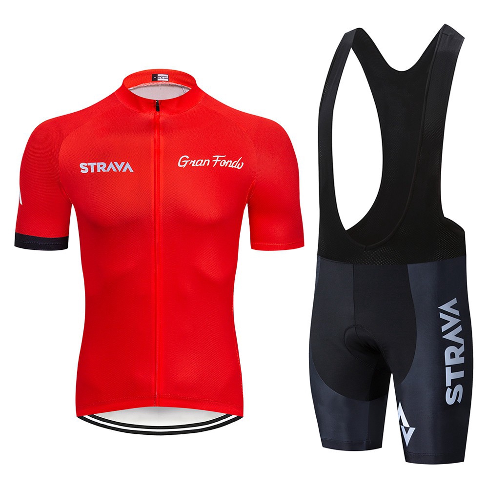 red jersey cycling