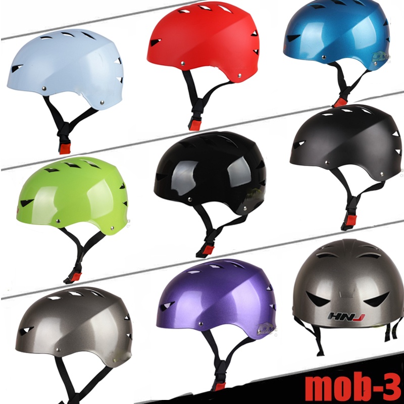 Hnj Helmet Bike Glossy Nutshell Motorcycle Cycling Men Women helmet