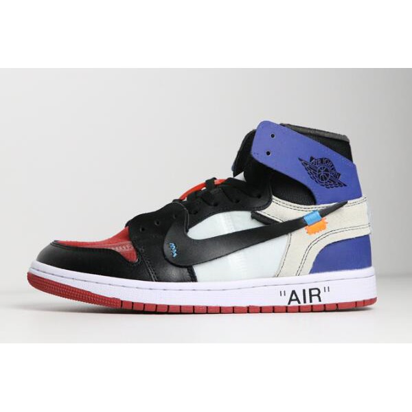 red white blue and black jordan 1