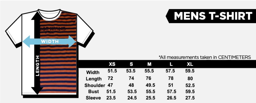 guess asap rocky size chart