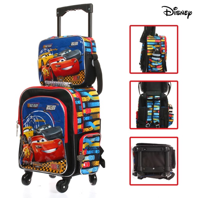 disney cars lightning mcqueen backpack