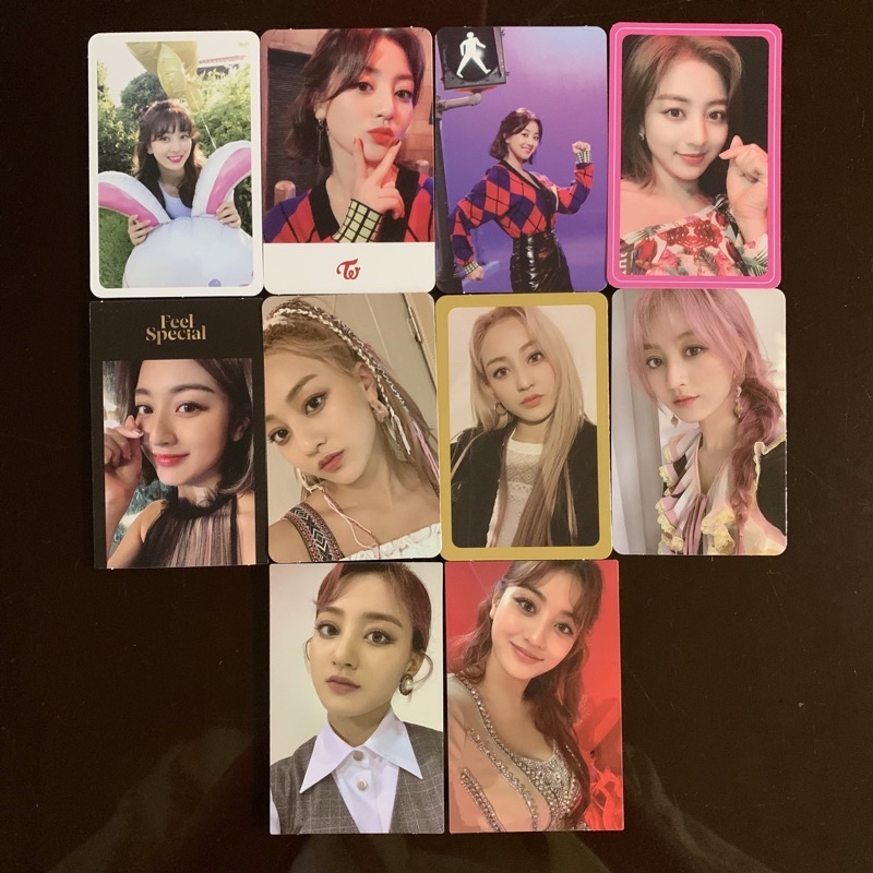 TWICE JIHYO OFFICIAL PHOTOCARDS (Twicetagram, Yes or Yes, Fancy You ...