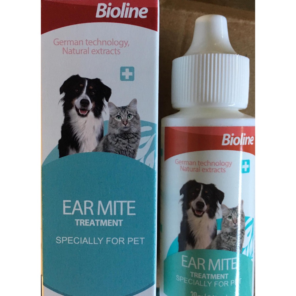Bioline Ear Mite Treatment for Dogs & Cats (Pets) Shopee Philippines
