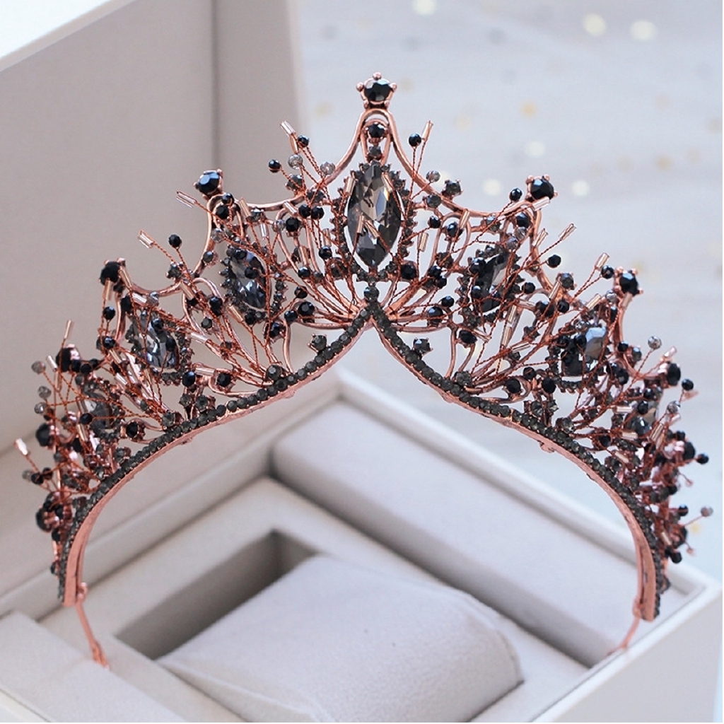 adult gold tiara