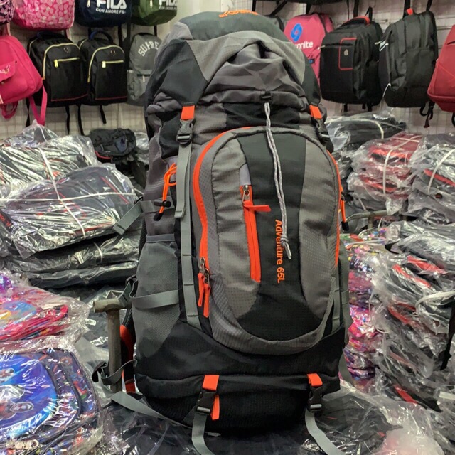 Mountaineering bag 65 liters Shopee Philippines